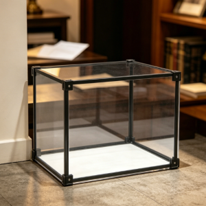 Collapsible Transparent Shoe Display & Storage Box